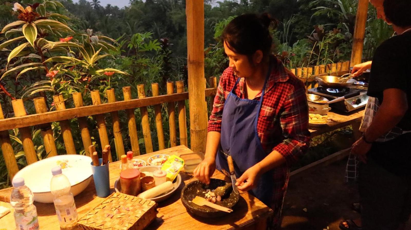Girang Rinjani Bungalows Tetebatu Exterior foto